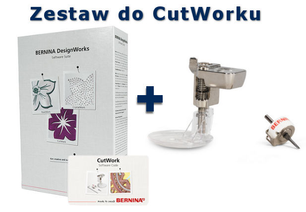 Bernina - CutWork - Zestaw do wycinania