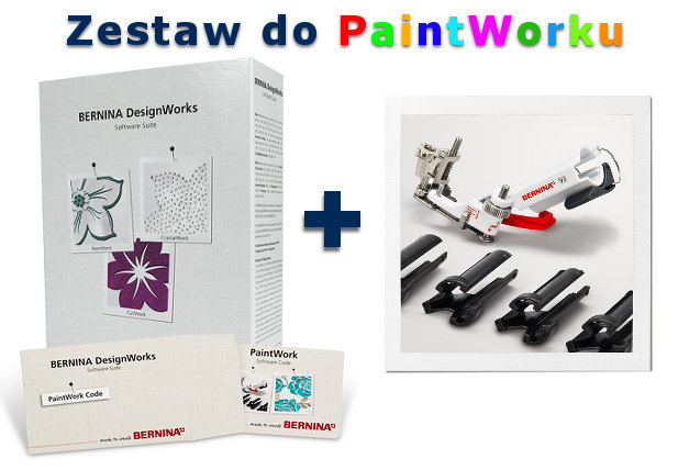 Bernina - PaintWork - zestaw do malowania