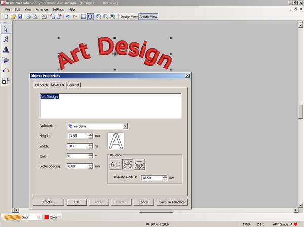 Program do haftu Bernina-Wilcom Art Design