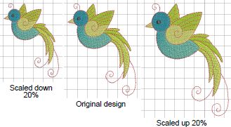 Art Design - skalowanie haftów